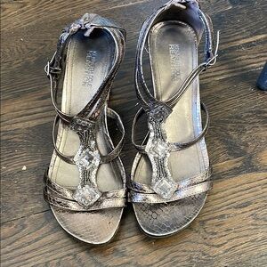 Kenneth Cole Women's Metallic Sandals